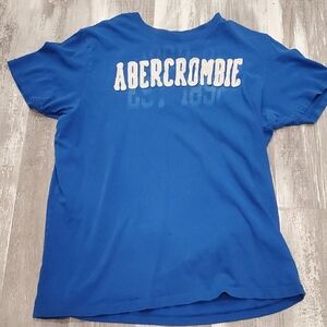 Abercrombie & Fitch XXL muscle Blue T-Shirt